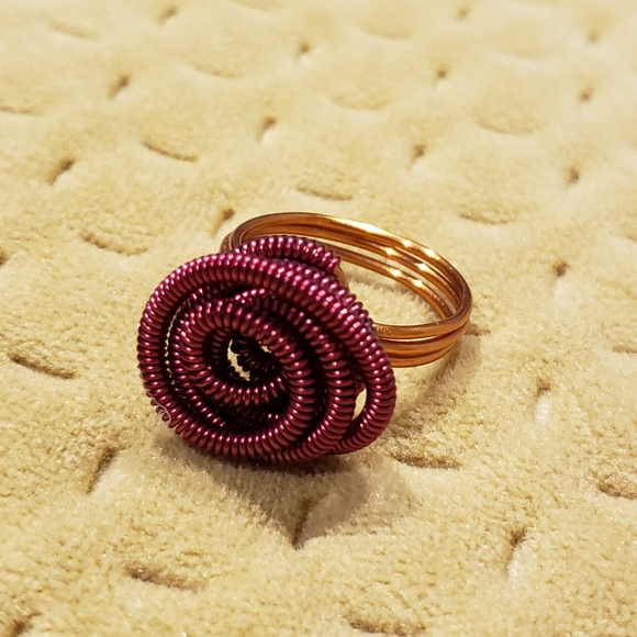 Artisan copper rings - Picture 3 of 6